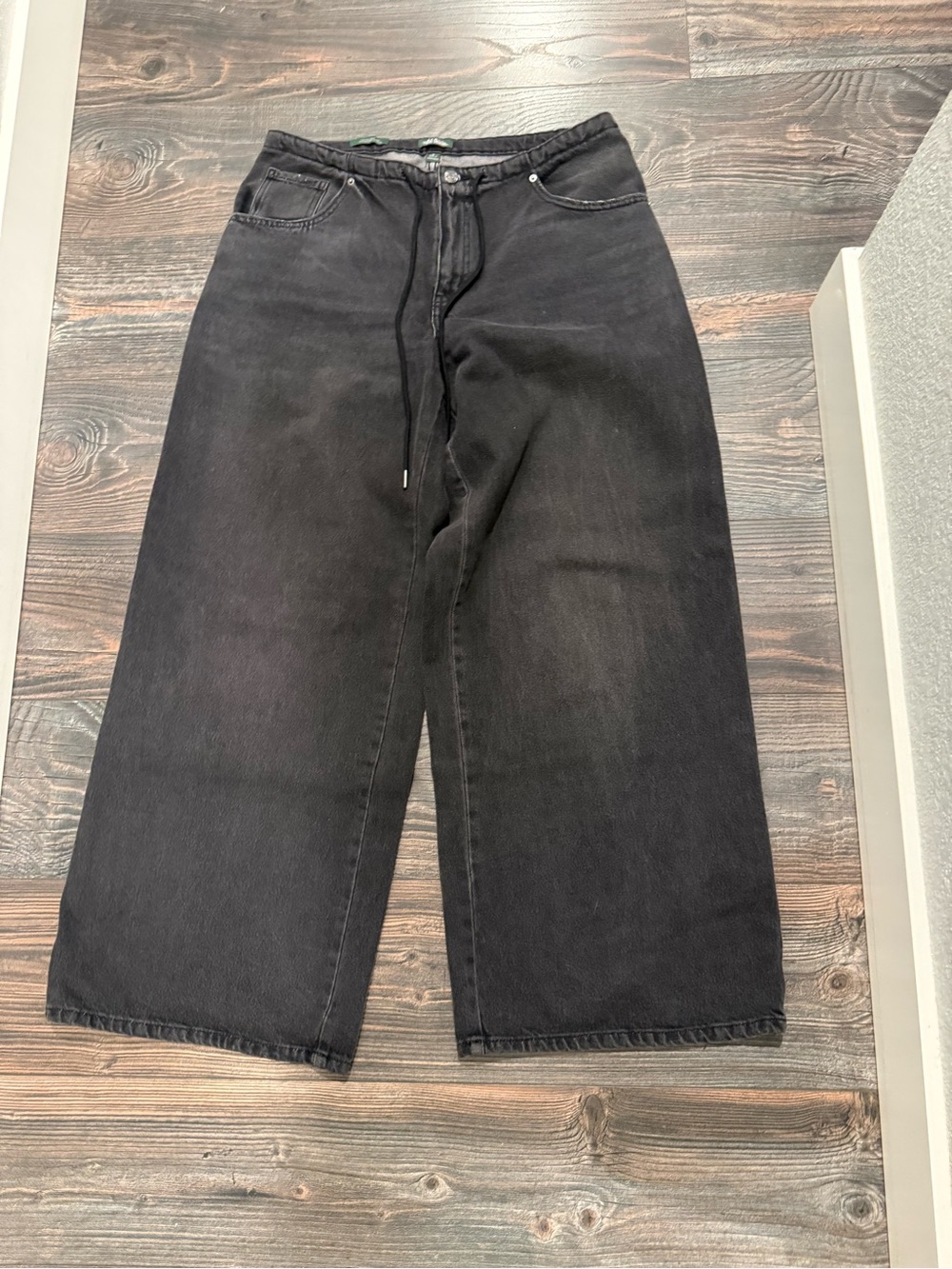 wild fable Black Jeans with Green Label